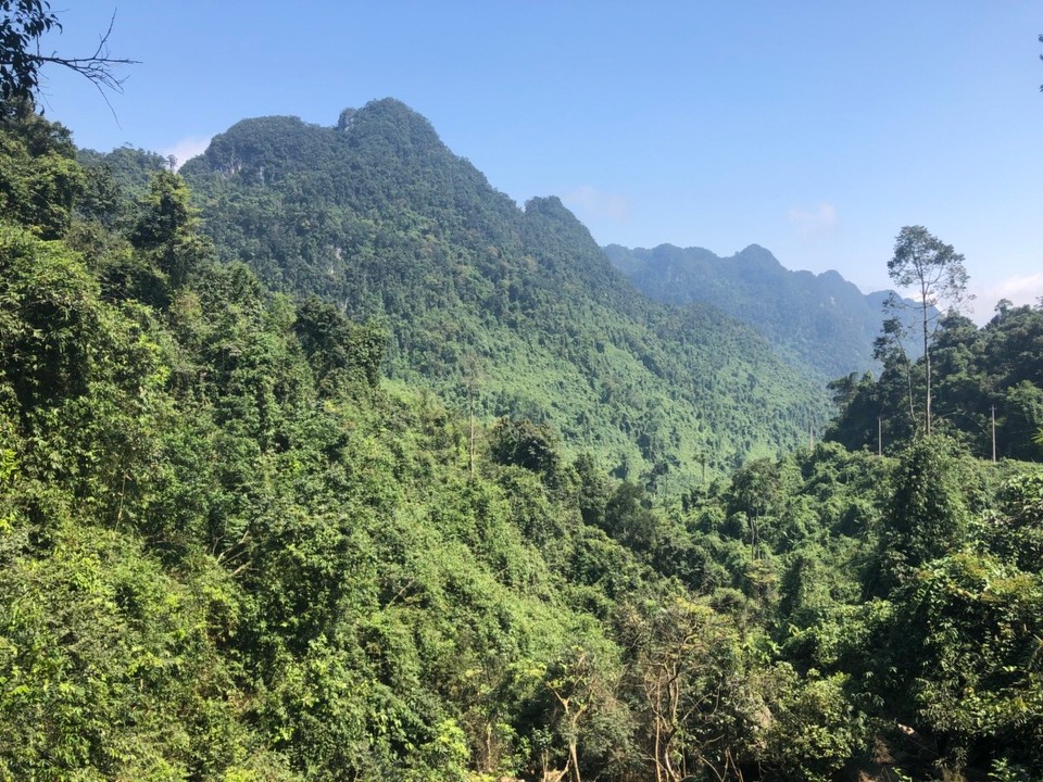Vietnam - H. Bố Trạch - Was ein Ausblick... Dschungel pur...