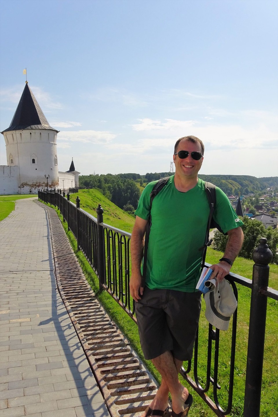 Russia - Tobolsk - Luke at the Kremlin