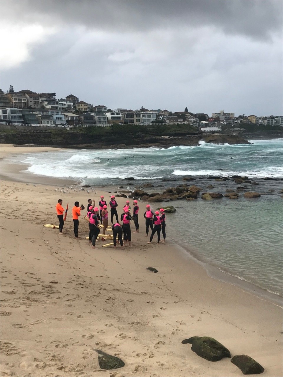 Australien - Bronte - lifeguard training 