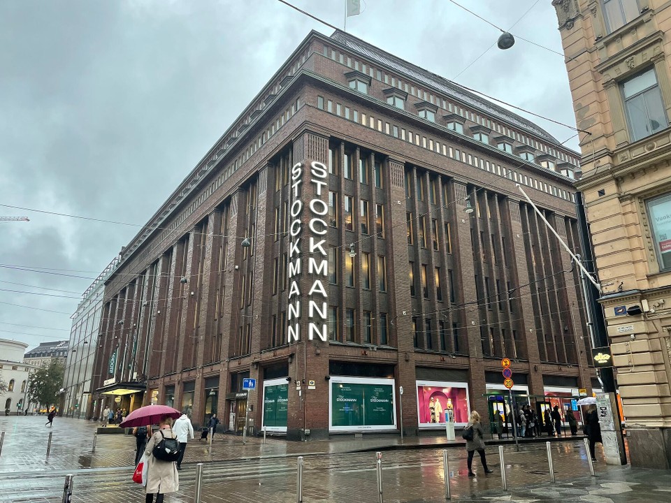 Finnland - Siuntio - Stockmann ist die größte Kaufhaus Kette in Skandinavien 