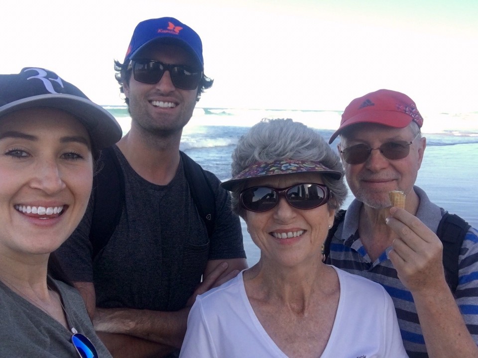 Australia - Brisbane - Had to have an ice cream by the sea