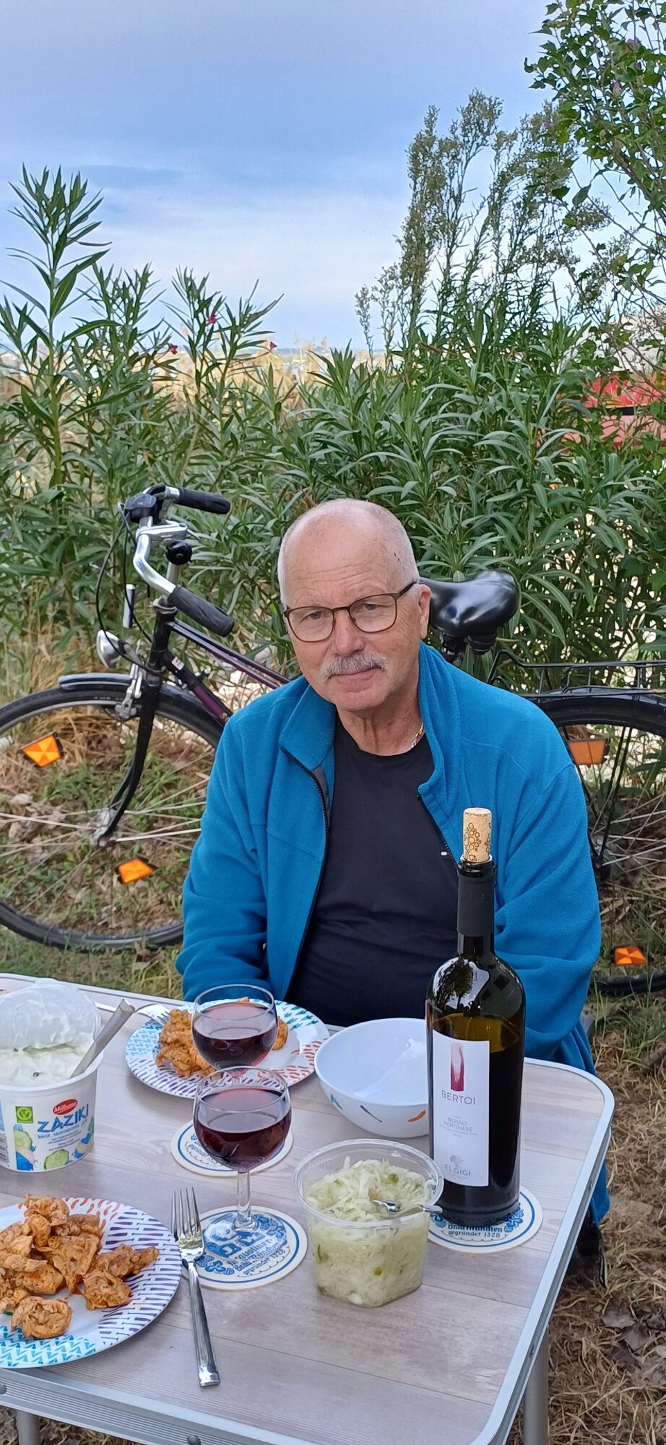 Italien - Sirmione - Natürlich am Gardasee einen Bardolino getrunken 