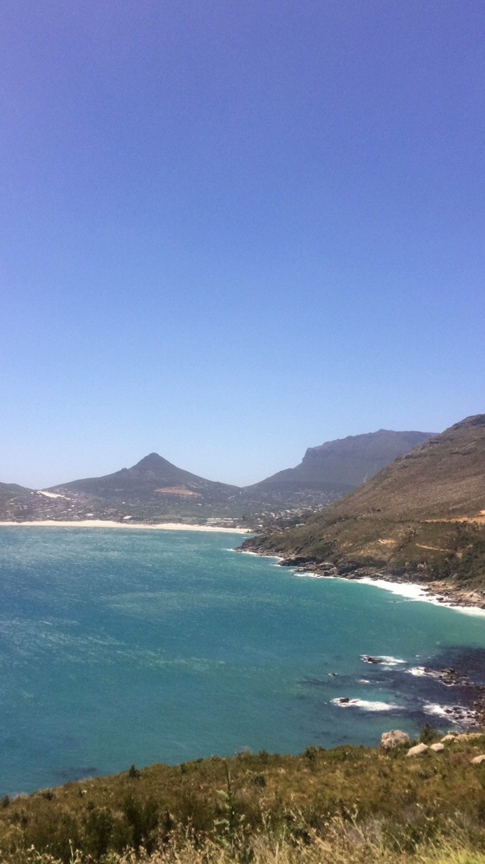 Südafrika - Hout Bay - Chapman's Peak Drive mit Hout Bay im Hintergrund