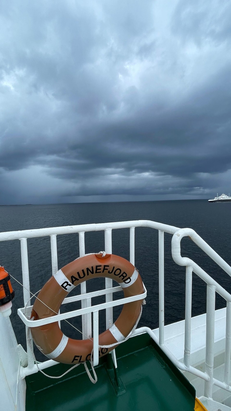 Norwegen - Odda - Ein Tief zieht auf