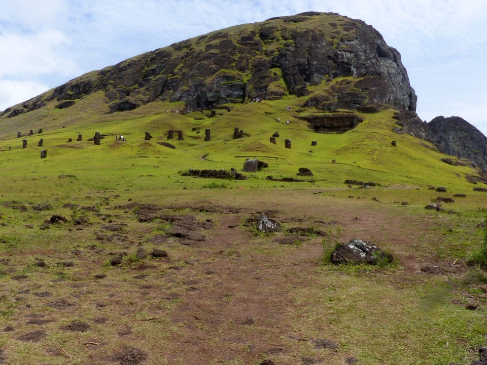 Chile - Osterinsel - Rano Raraku