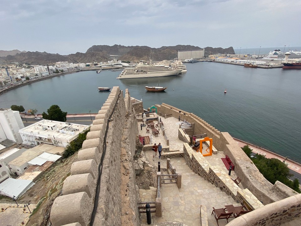 Oman - Maskat - Die royale Yacht