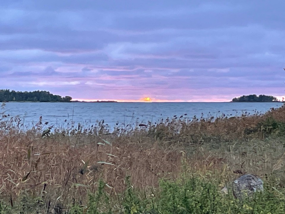 Finnland - Reila - mit schönem Sonnenuntergang 