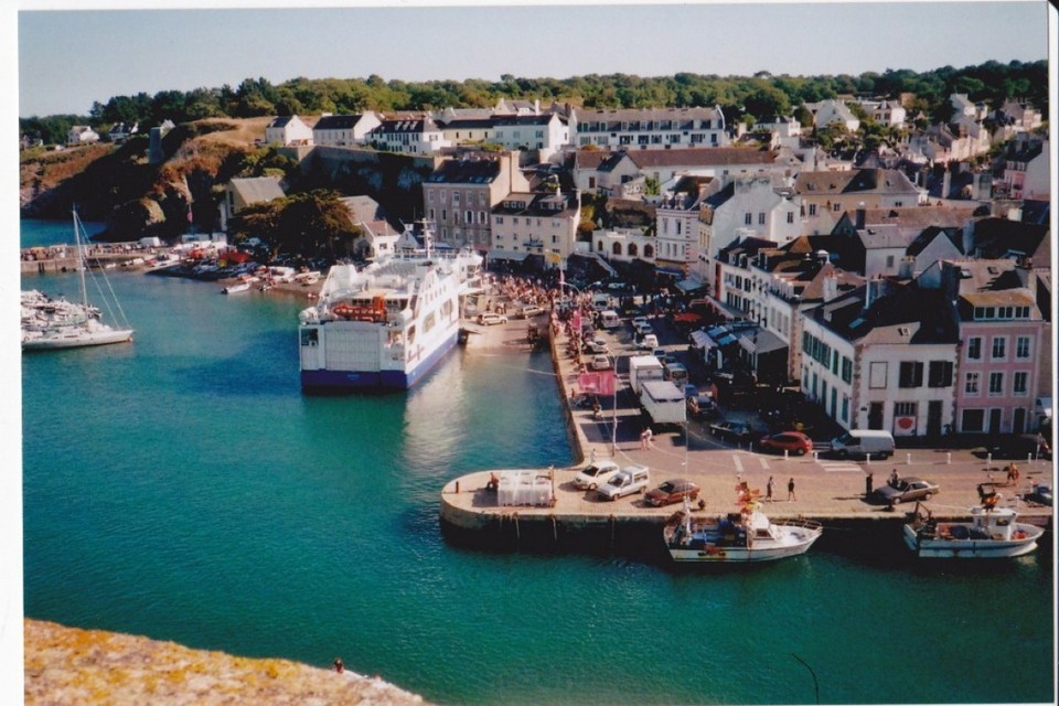 Frankreich - Le Palais auf Belle-Ile - Hafen  Le Palais auf Belle-Ile