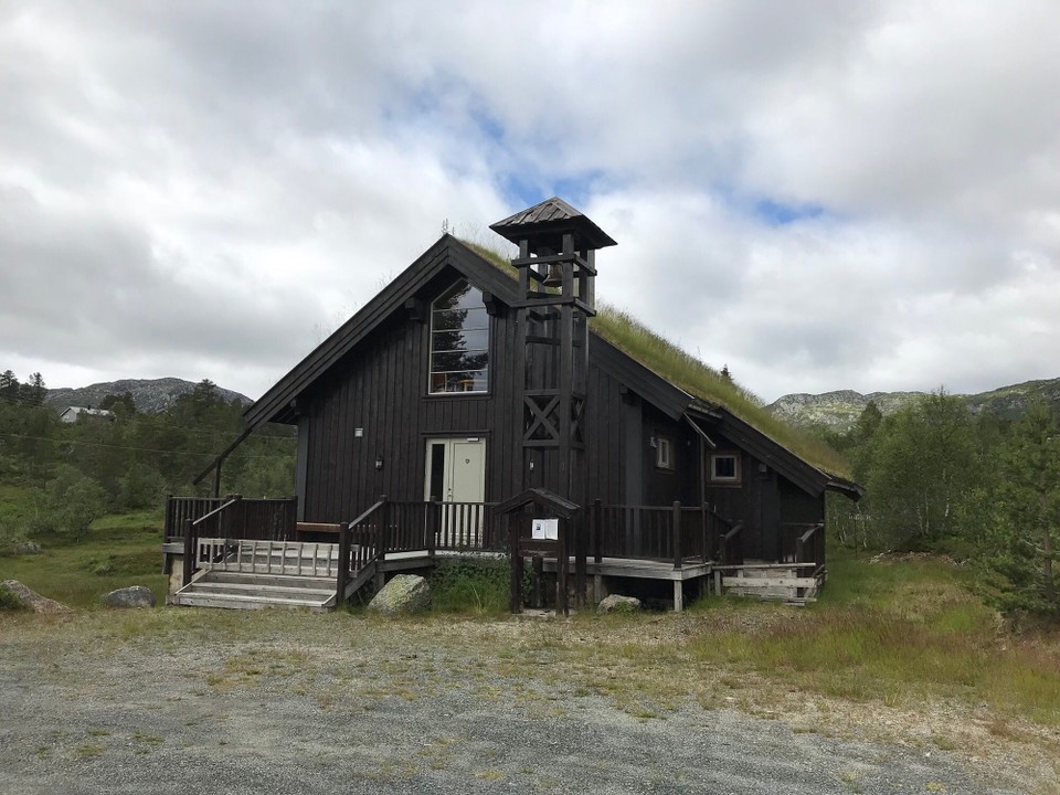 Norwegen - Bygland - Bergkapelle