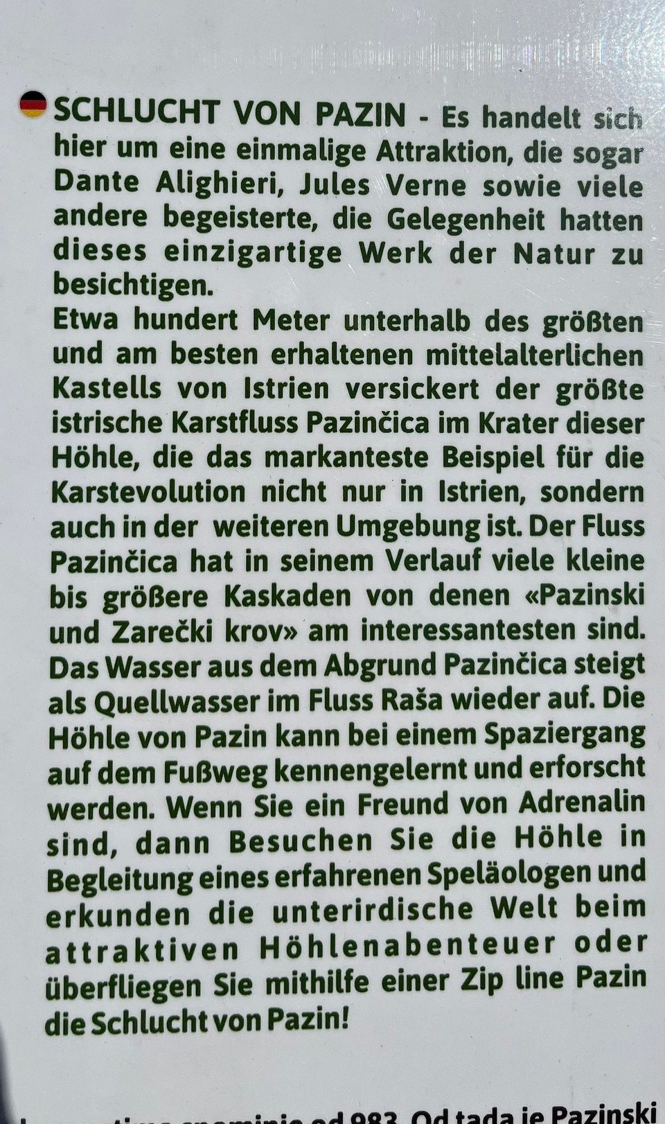 Kroatien - Pazin - 