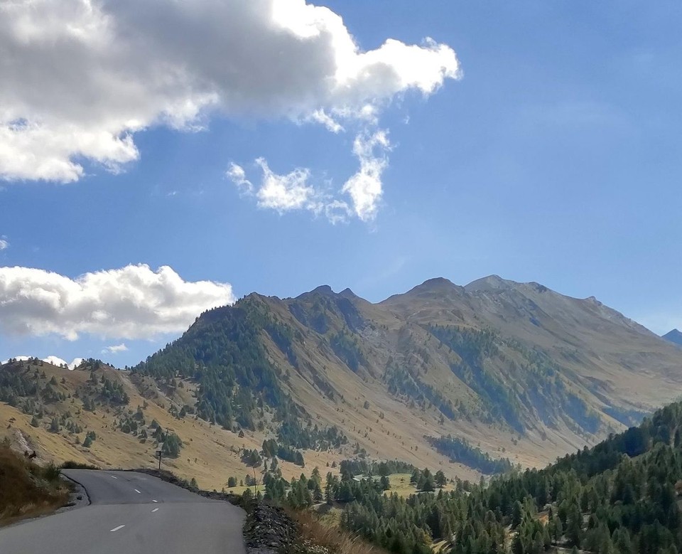 Italien - Cuneo - Die Berge am Pass „Col della Maddalena“