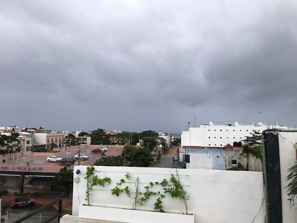 Mexiko - Playa del Carmen - Storm is coming