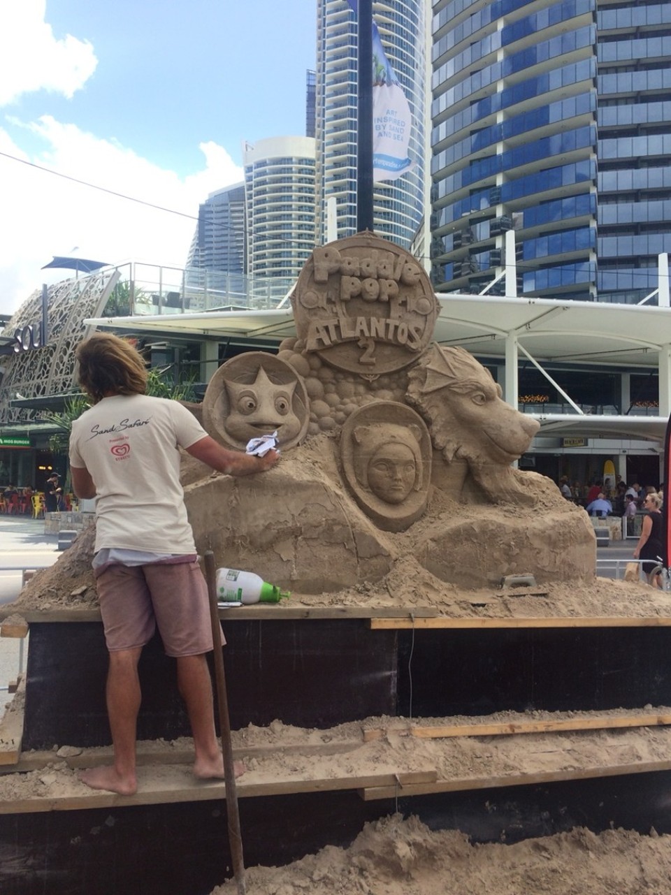 Australien - Beenleigh - Sandkunst 