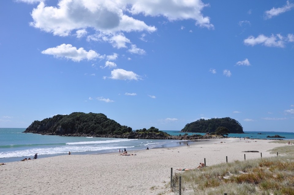 Neuseeland - Papamoa - Strand von Mt. Maunganui