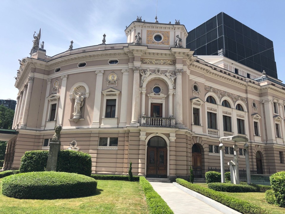 Slowenien - Laibach - Opernhaus Ljubljana