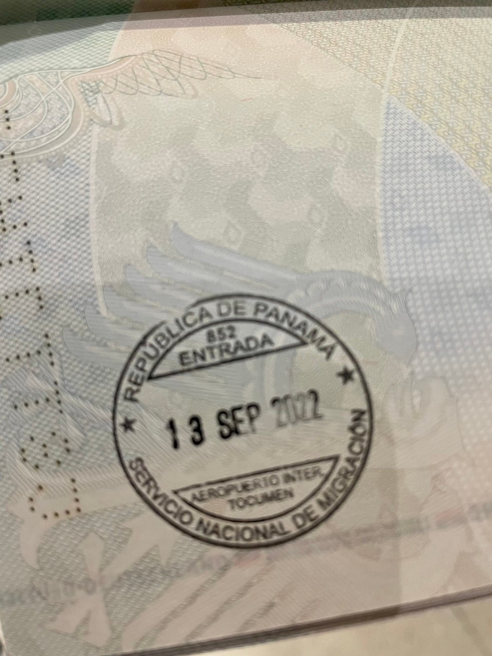 Panama - Panama-Stadt - Der erste Stempel im Reisepass 🪪