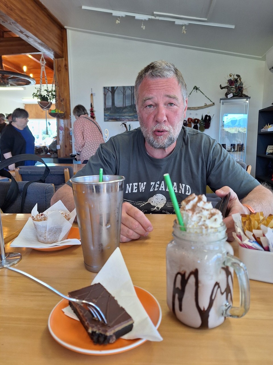 Neuseeland - Greymouth - Honey Cafe Kumara Juction