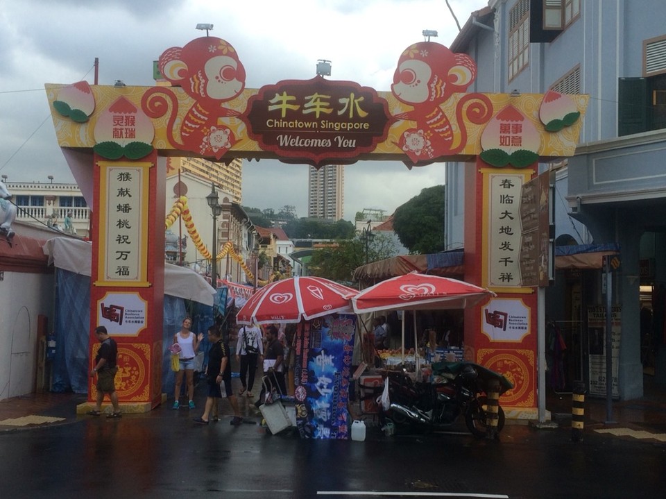 Singapur - Singapur - Im Stadtteil "Chinatown".