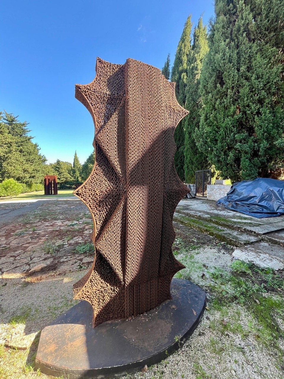 Kroatien - Funtana - Alles aus Stahlketten gefertigt! Der Wahnsinn