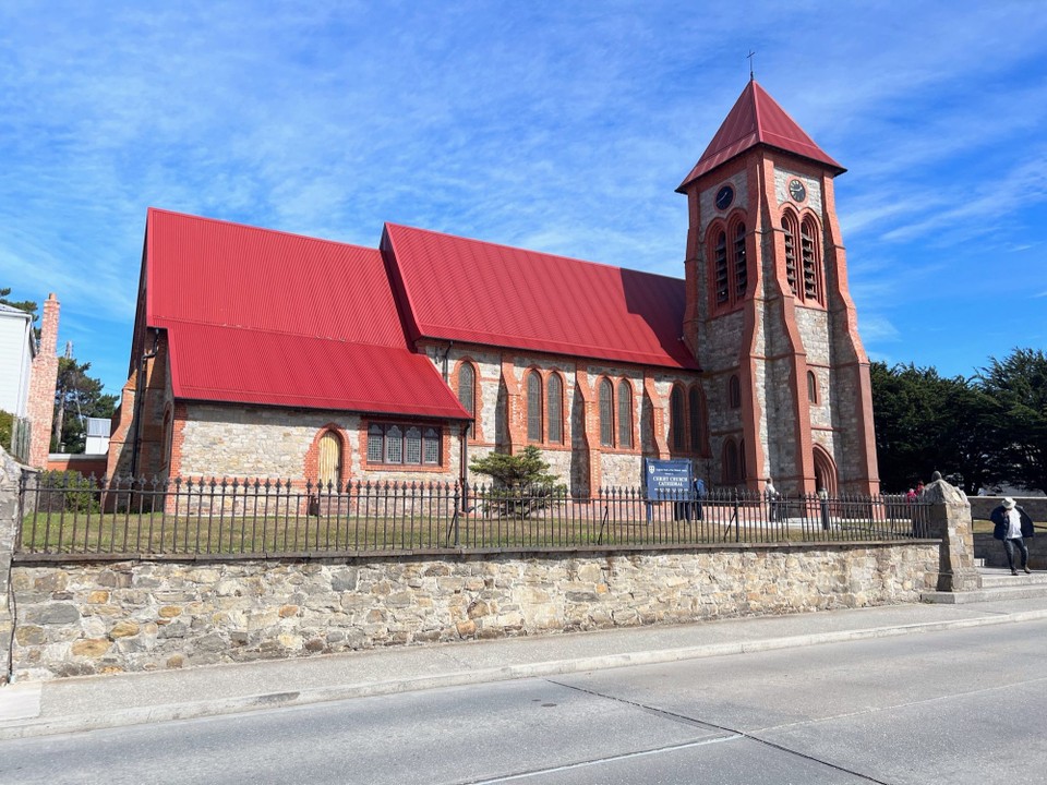 Falkland Islands (Islas Malvinas) - unbekannt - Brilliant church with a wooden roof