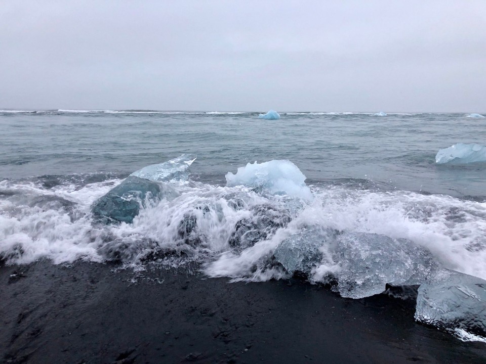 Island - Sveitarfélagið Hornafjörður - Und noch ein wenig Gischt...