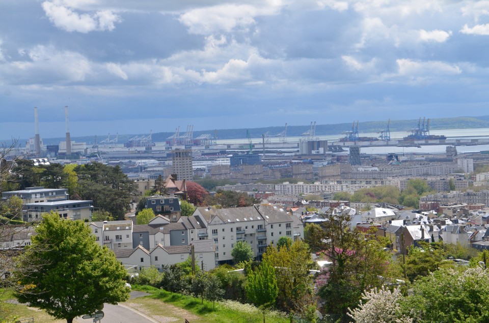 Frankreich - Le Havre - Le Havre vu der rue du Fort