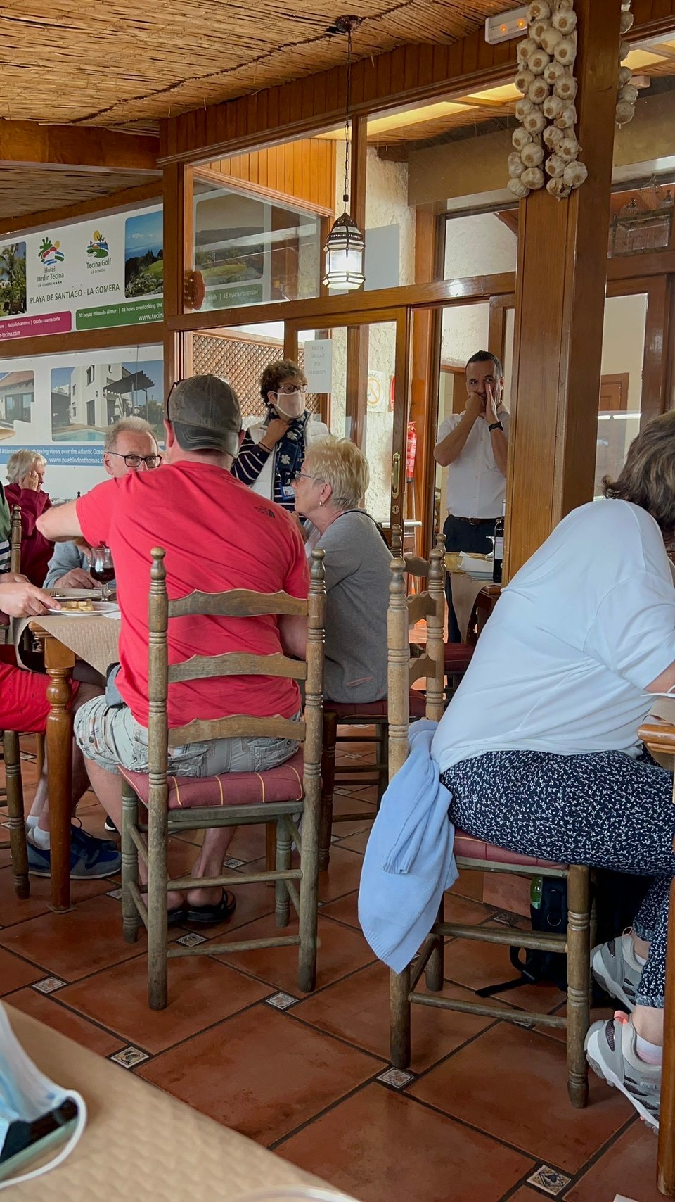 Spanien - Agulo - Vorführung der Pfeiffsprache