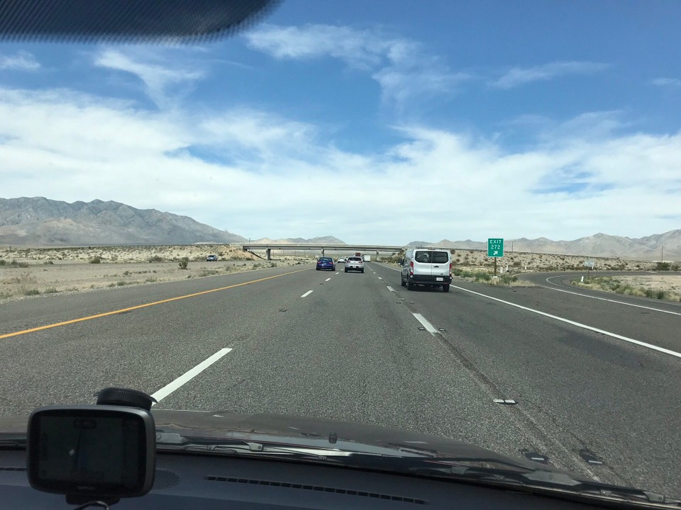 USA - Las Vegas - Auf der Fahrt nach Vegas