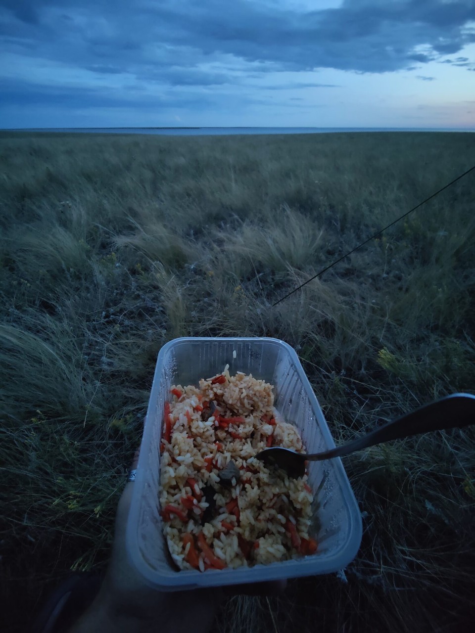 Kasachstan - Абай - Halbes Kilo Reis zum Abendessen 😅🍚👌