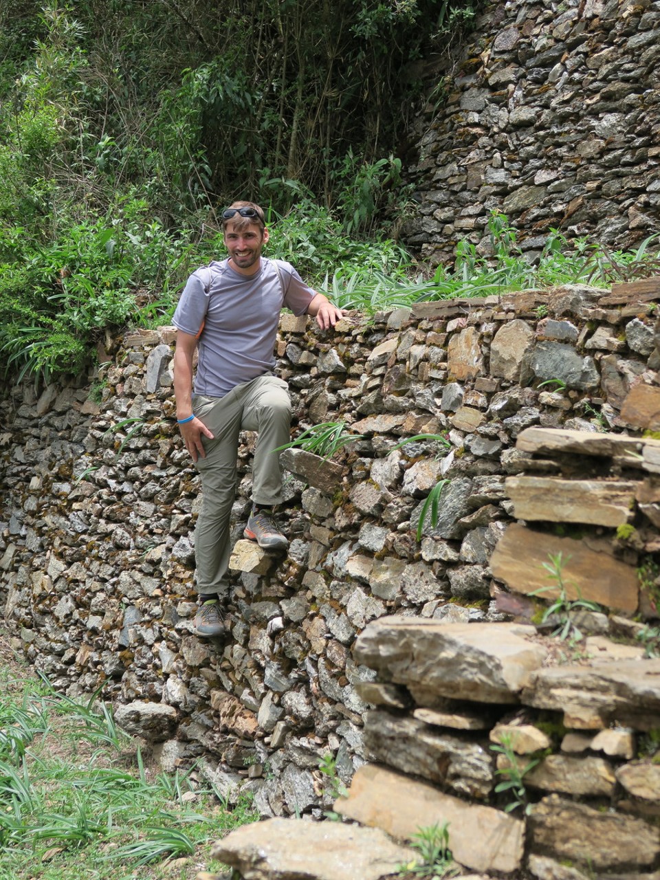 Peru - Choquequirao - escaliers sportifs!