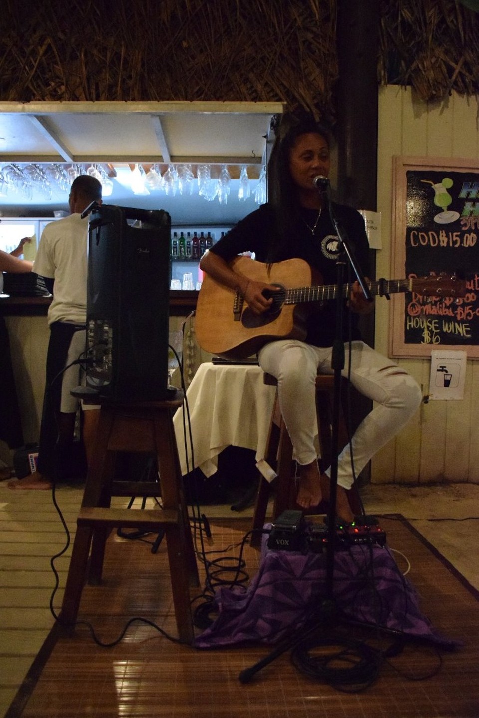 Cookinseln - Rarotonga - ... und stimmungsvoller Musik