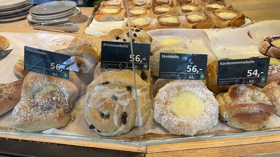 Norwegen - Bergen - Lecker Teilchen für großes Geld