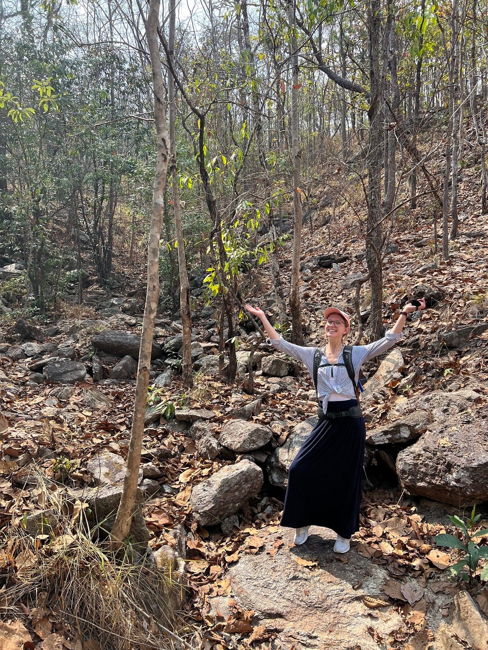 Thailand - Chiang Mai - Ich stehe mitten im Wasserfall - Wer findet das Wasser? 🌊