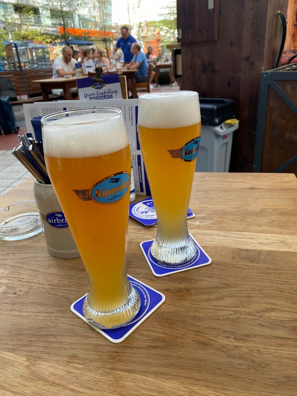 Deutschland - Erding - Hier vor Ort am Flughafen gebraut. Lecker 😋 