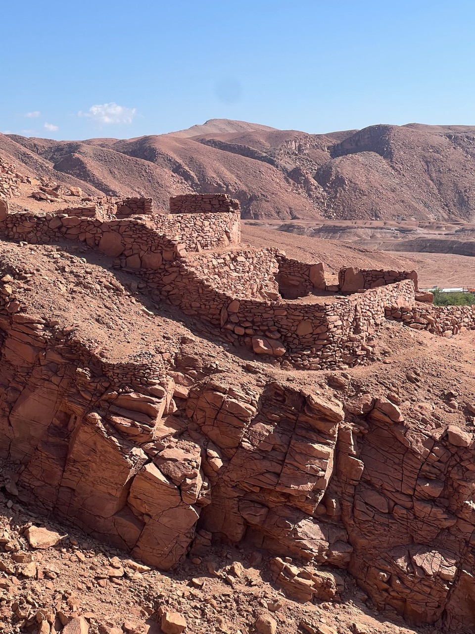 Chile - Atacama Desert - The last remnants of the settlement 