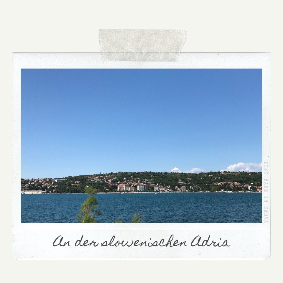 Slowenien - Piran - An der slowenischen Adria, Blick auf Portoroz 