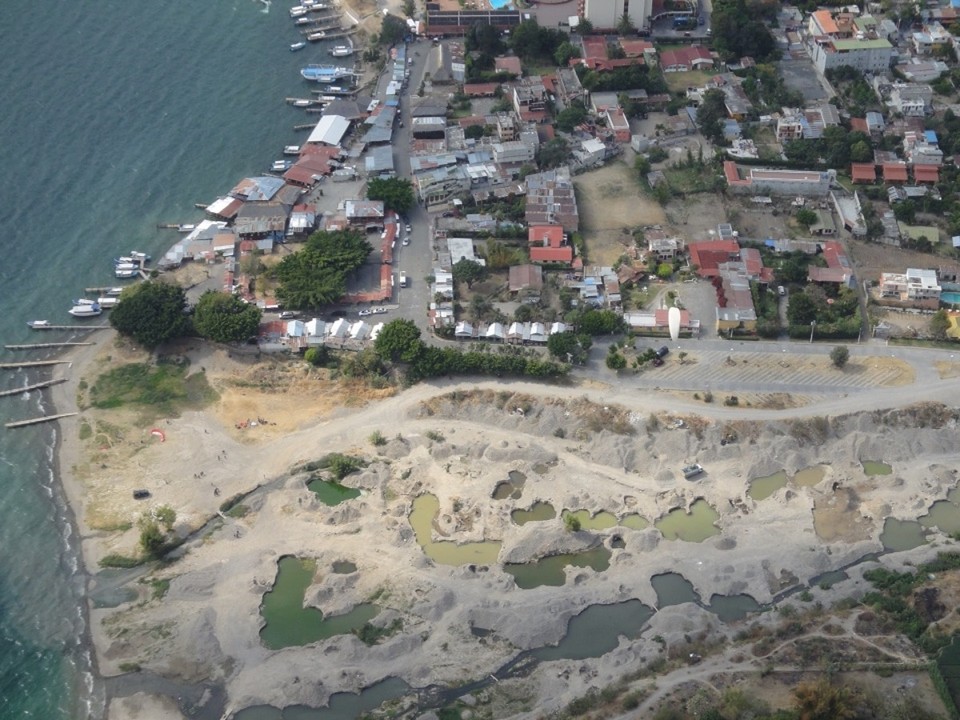 Guatemala - Santa Catarina Palopo - Die ersten sind gerade gelandet...