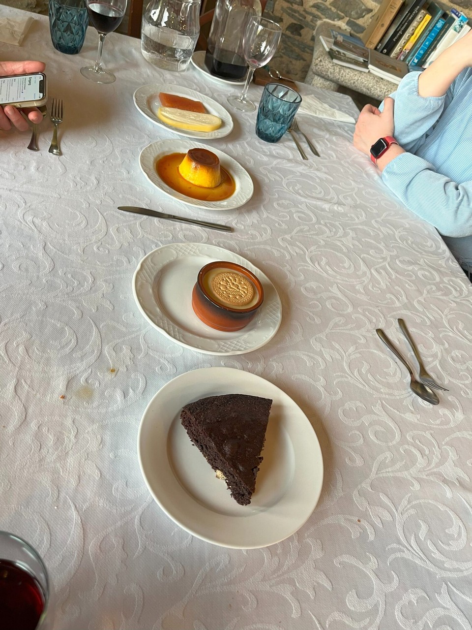 Spanien - Arzúa - Leckerer Nachtisch 