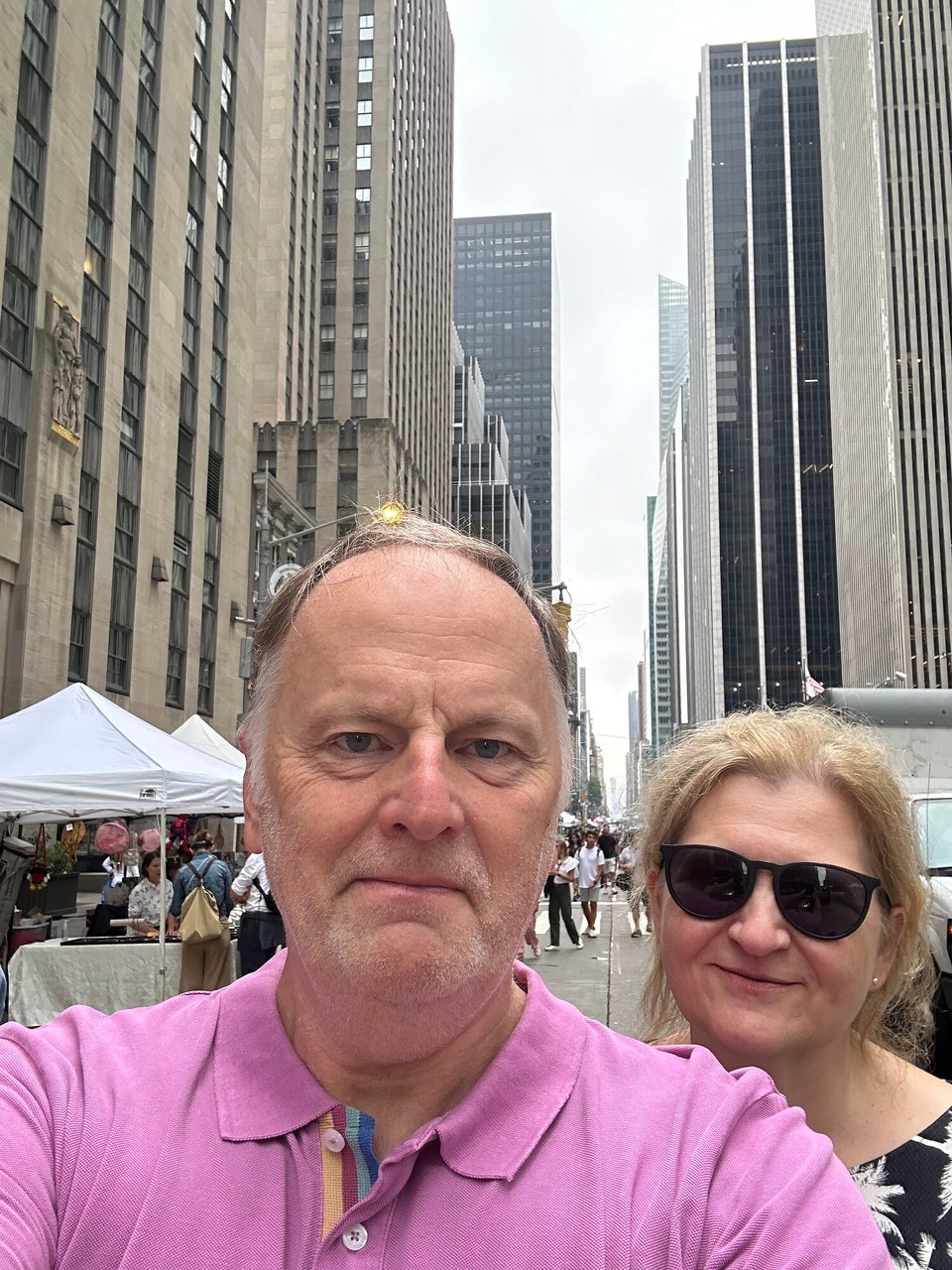 Vereinigte Staaten - New York - Markt auf der 6th Avenue. Fast wie in Italien 