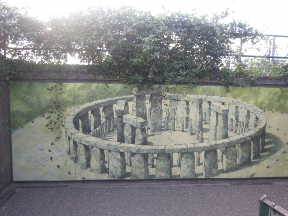 Vereinigtes Königreich - Stonehenge -  Stonehenge wie es ausgesehen haben könnte