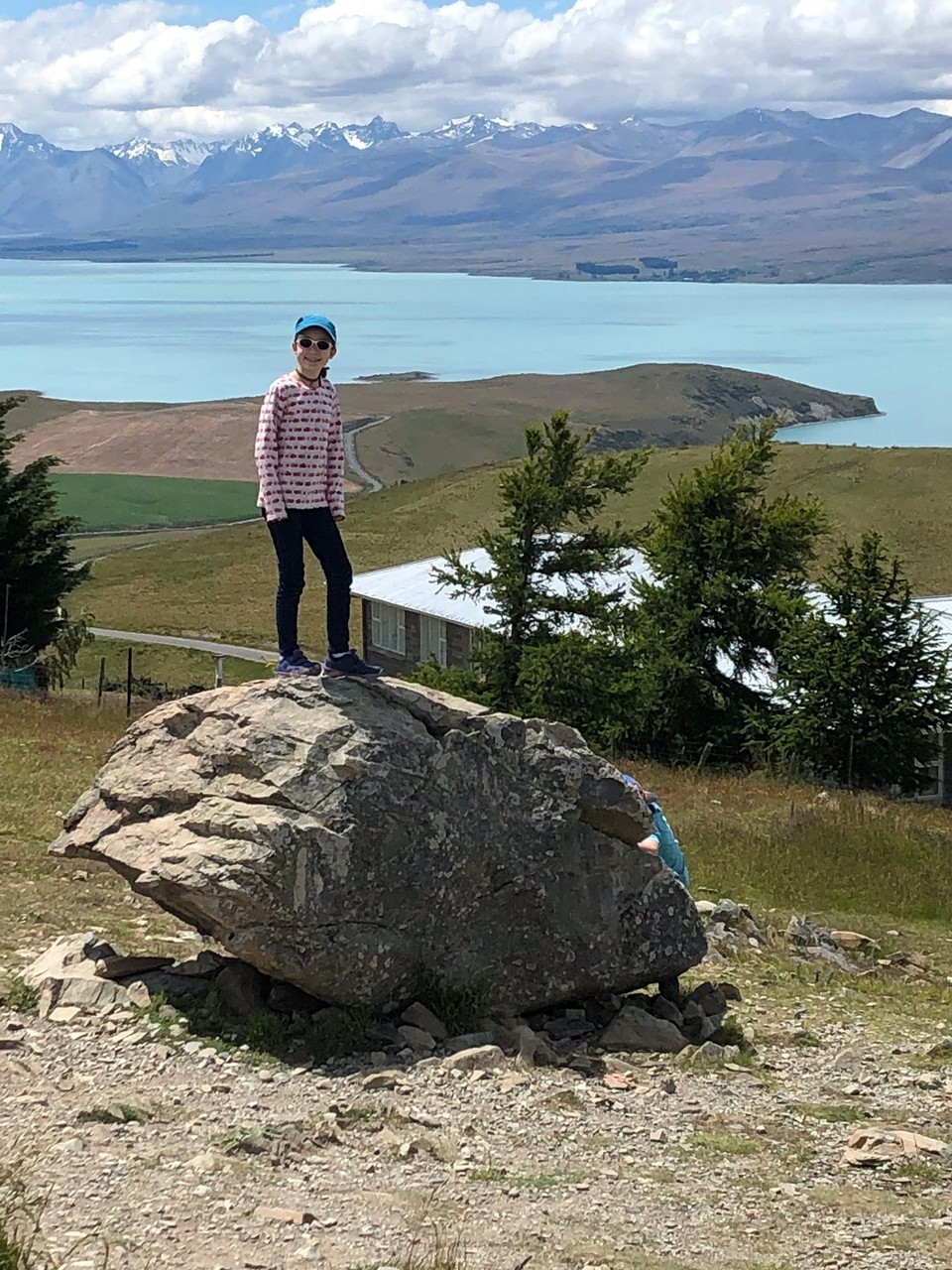 Neuseeland - Tekapo - Blick vom Mount John‘s Observatory auf den Lake Tekapo.