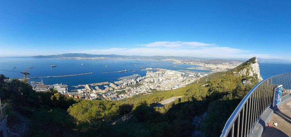Gibraltar - unbekannt - von "oben"