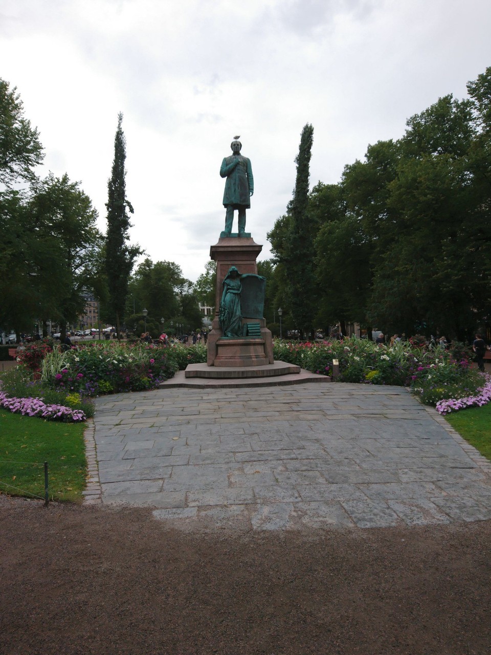 Finnland - Helsinki - Denkmal für den Nationaldichter Johan Ludvig Runeberg