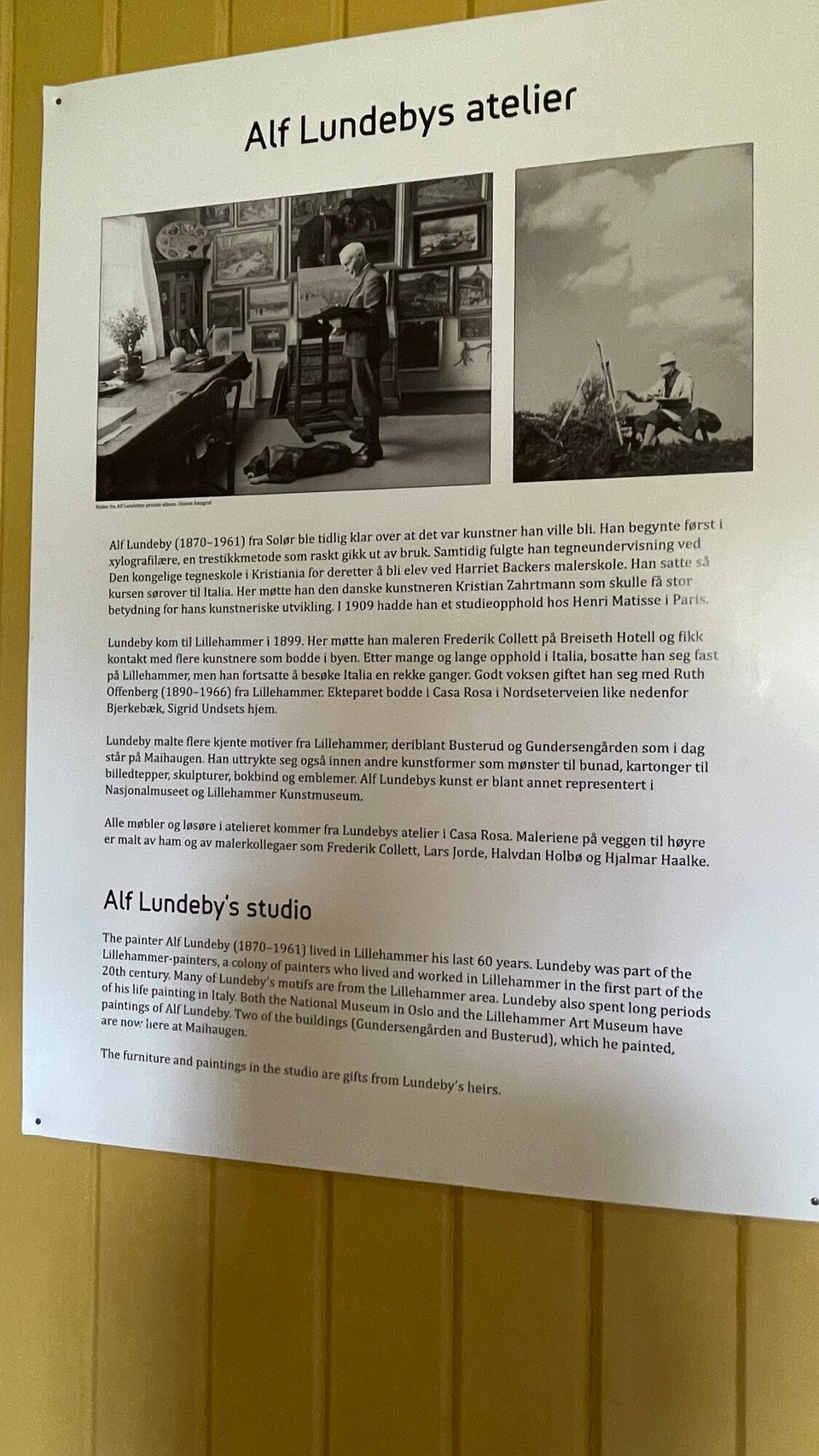 Norwegen - Lillehammer - 