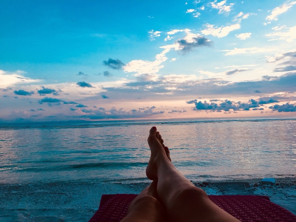 Indonesien - Lombok Utara - Sonnenuntergang ☀️ 