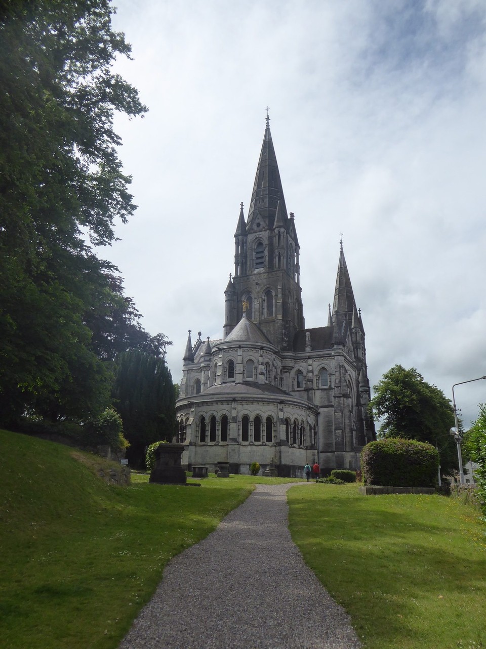 Ireland - Cork - St Fin Barre’s Cathedral, a Gothic Revival three spire cathedral on the south bank of the Lee. The original cathedral was demolished and this style commissioned in the mid 19th century. 
Fin Barre is the patron saint of Cork, born in 550 and the founder of the monastic hermitage at Gougane Barra. 