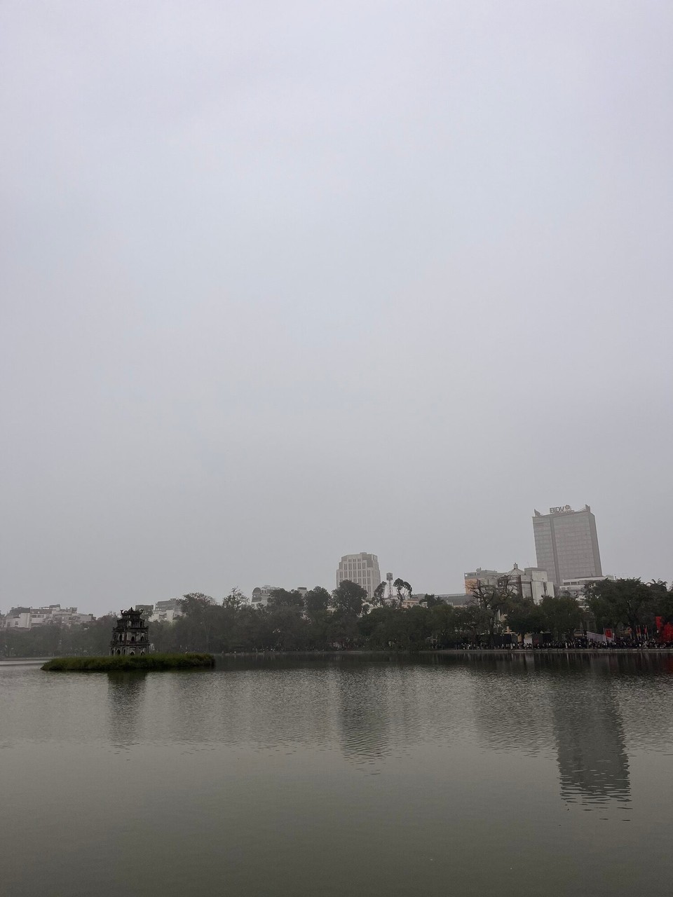 Vietnam - Hanoi - Had a walk around the river in the afternoon and went to the note cafe 