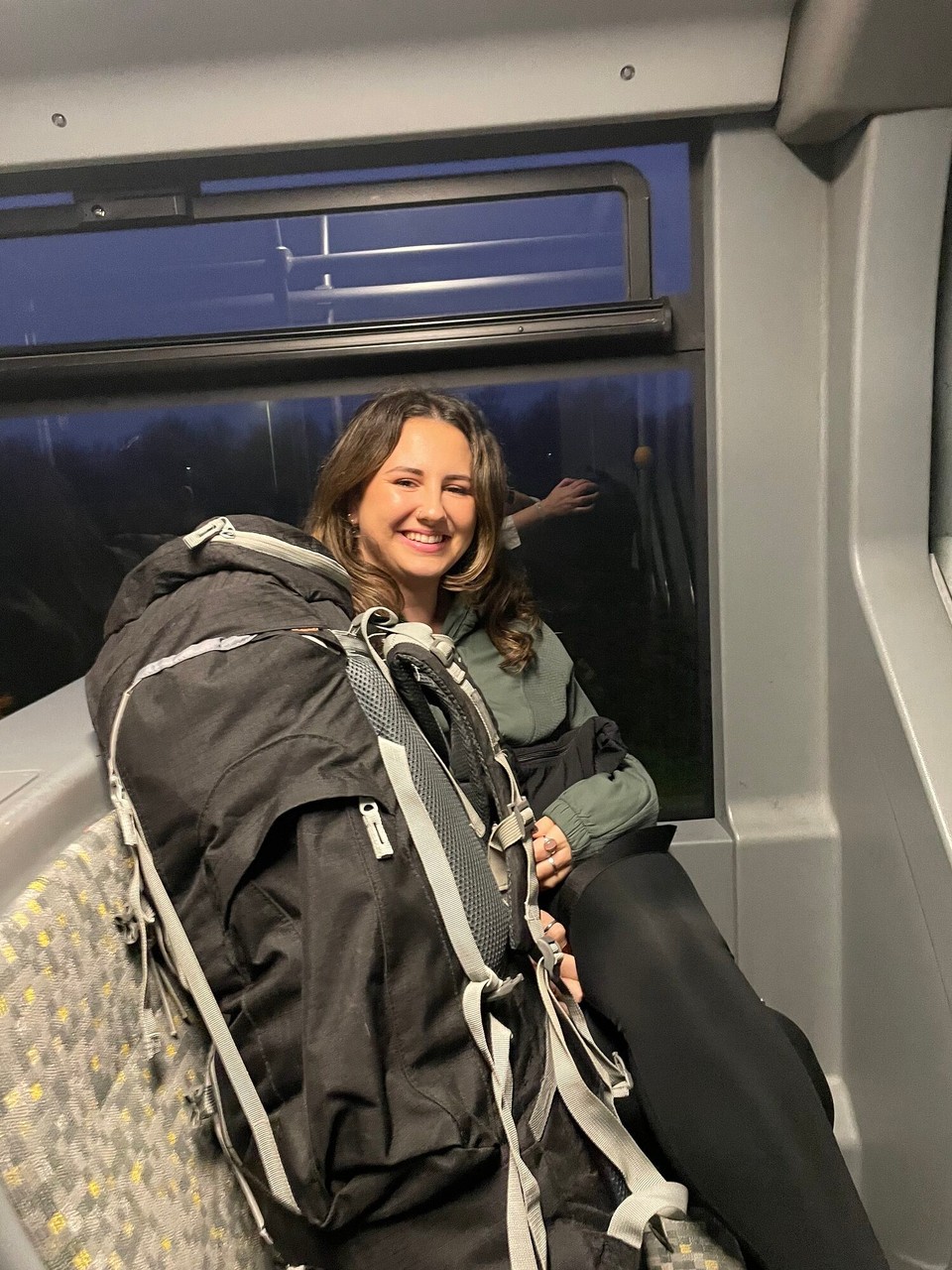 United Kingdom - Stansted - Me & my 15.5kg bag about to set off to the other side of the world 🌍