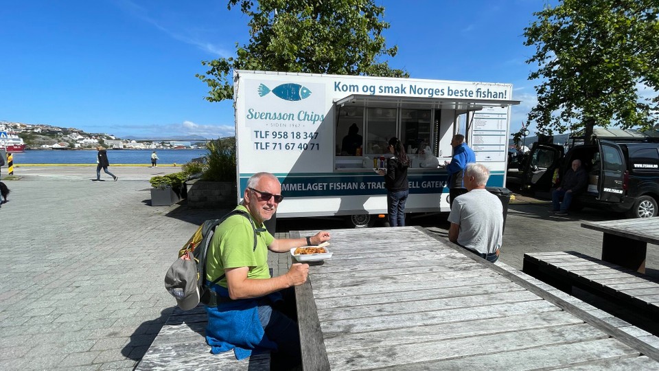 Norwegen - Kristiansund - Fish and chips