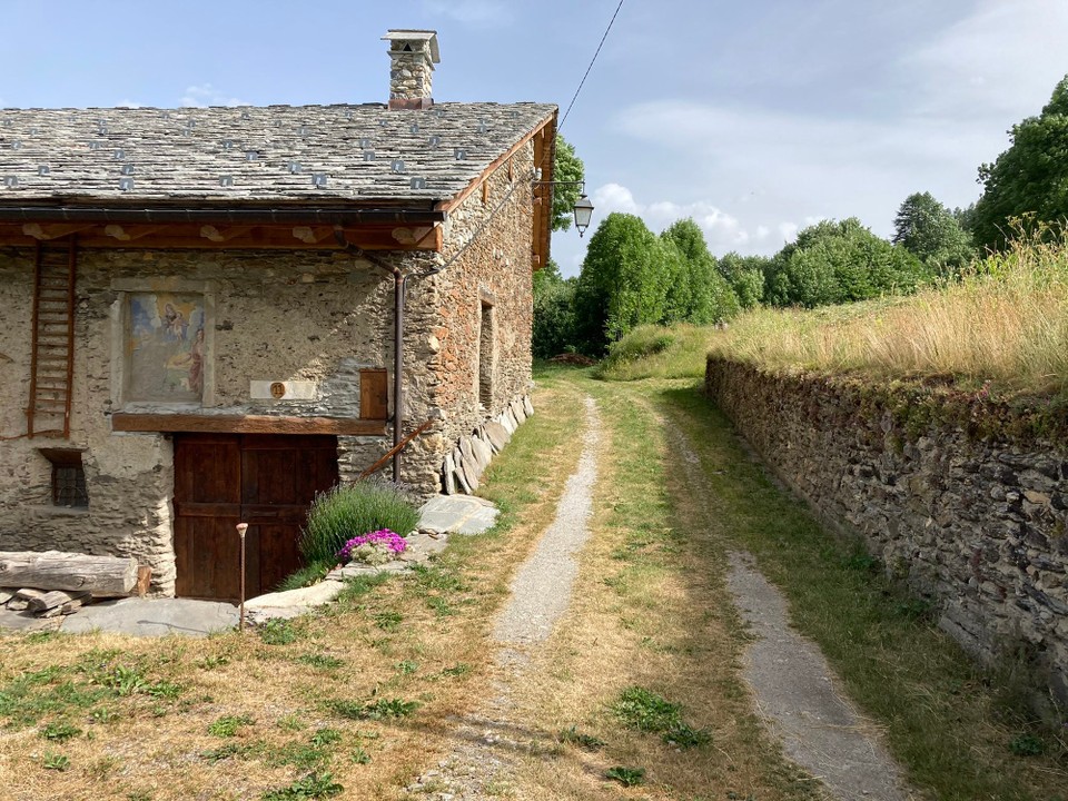 Italien - Stroppo - Einstieg in die napoleonische Militärstraße